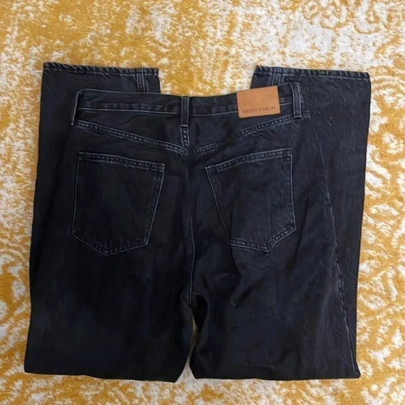 Denim Forum High Rise Jeans - Black - Picture 6 of 7